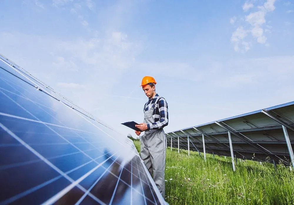 Household solar panel