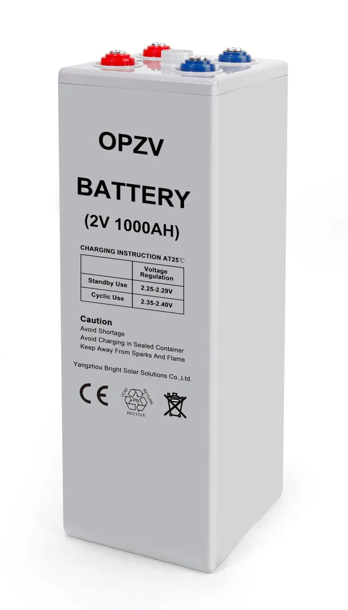 تخزين البطارية الشمسية (OPzV2-1000-2V1000Ah)