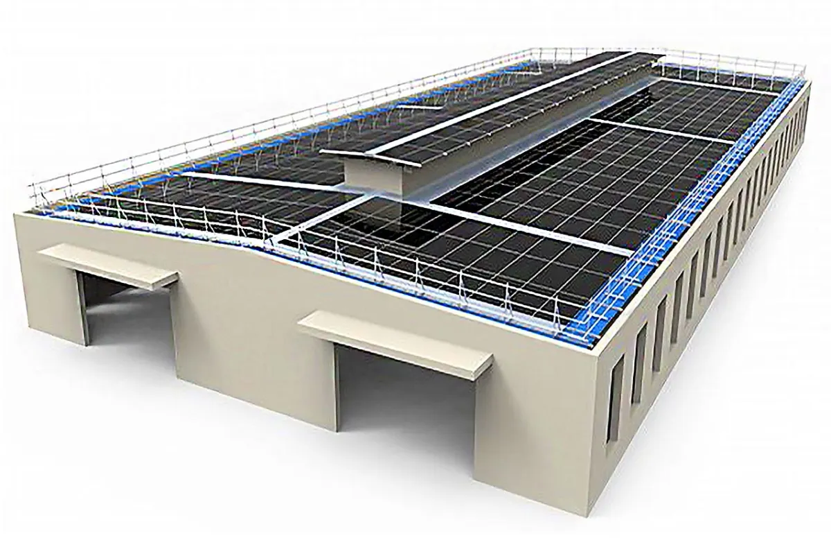حل التركيب SAN015-MS-BIPV