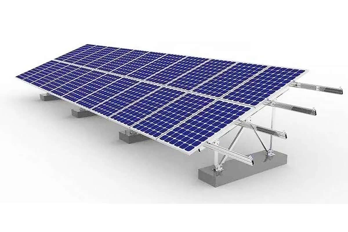 ST-GAL-VT (50V) Galvanized Steel Solar Mounting