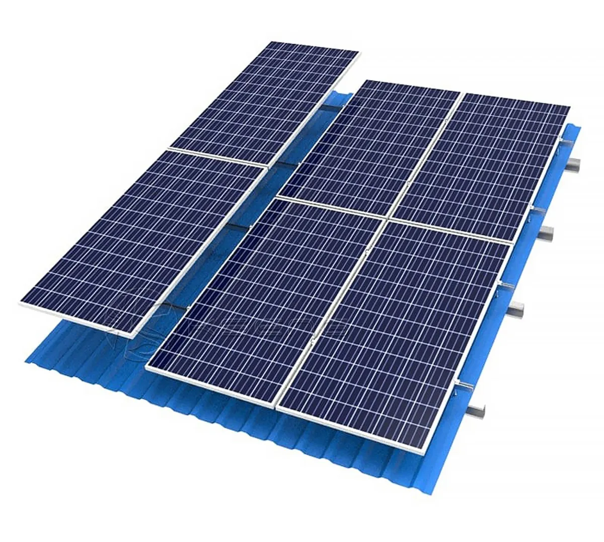 CS-SAN-01-205 Commercial Solar Tin Roof Mounting System