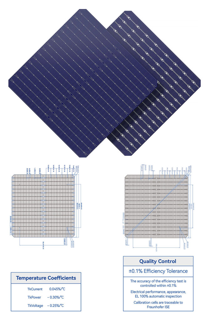 Topcon Solar Cell Array Solar Cell (TOPCon) – Sants Group