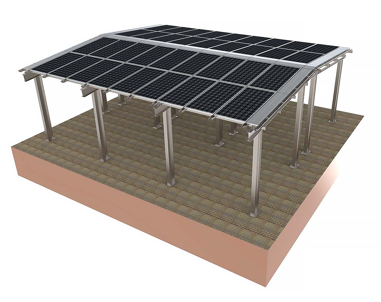 BIPV Solar Roof Mounting System (SA-SRMS-D.X.22)