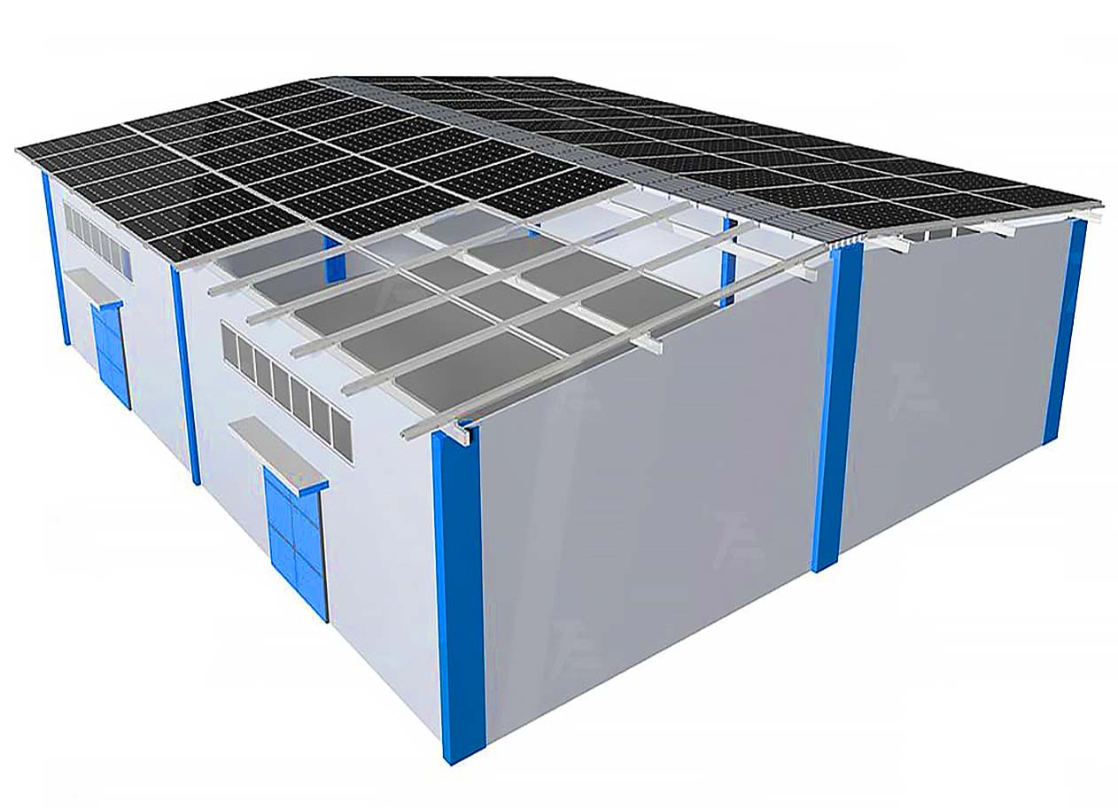 BIPV Mounting System - (SAN-BIPM-Q201M)