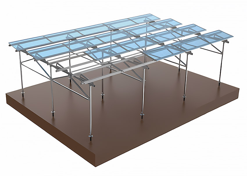 SA-LMB-VT800 Solar Farm Mounting System