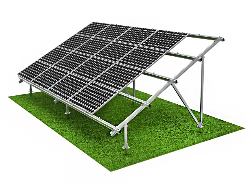 SA-FA-GR-500PAC Farming Ground Solar Racking System