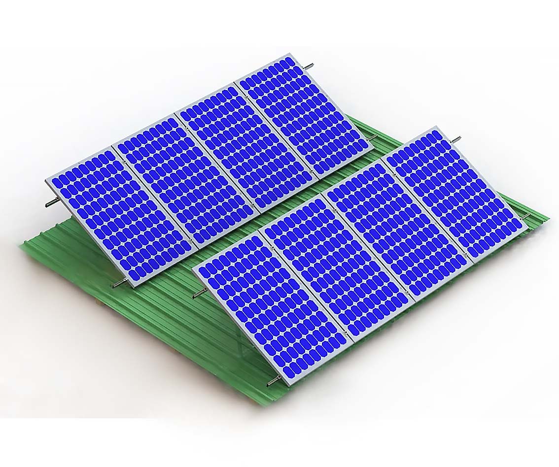 FL-RO-ST 3500 Solar Flat Roof Mounting Solution