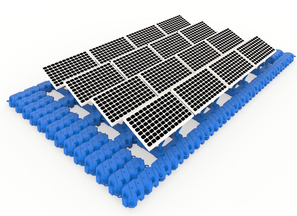 ST (FLO-PV-500) Floating Solar PV Structure System