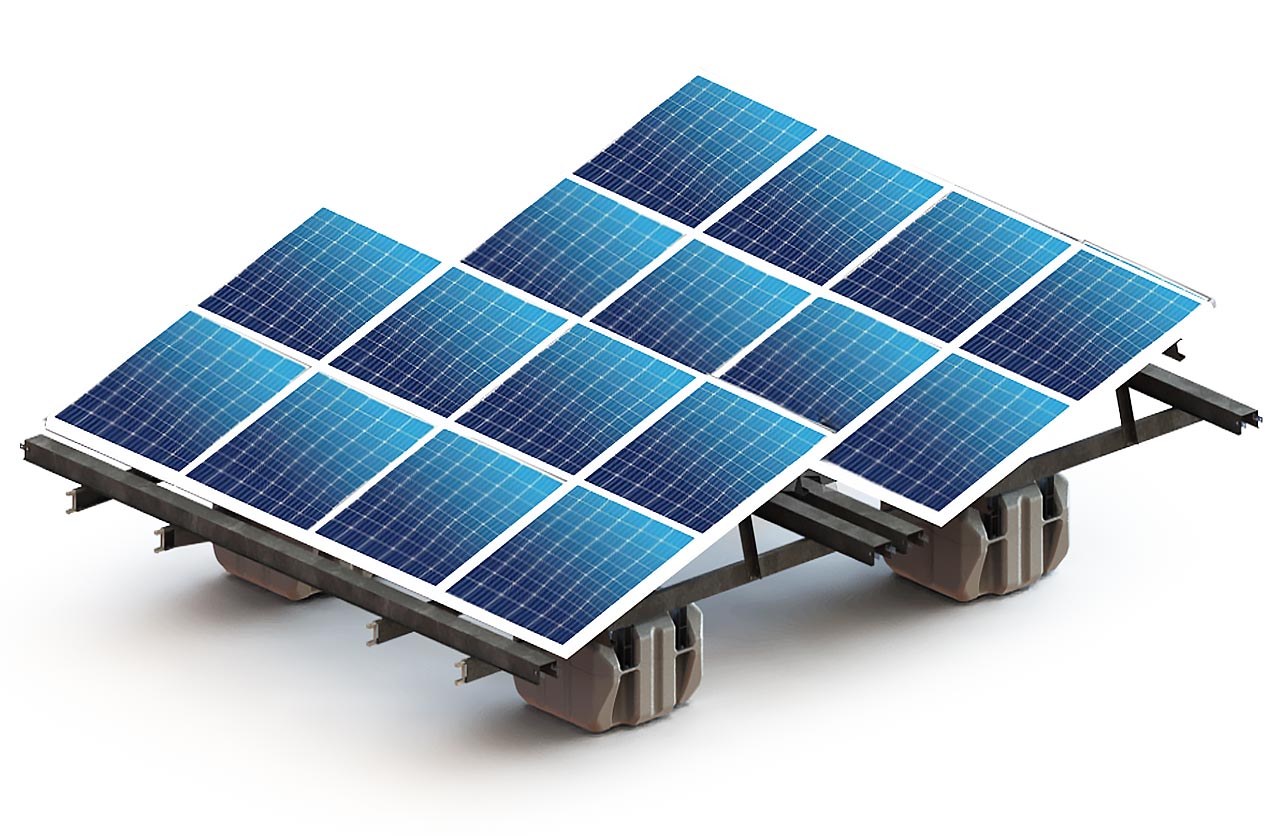 SG-FD-W22 Floating Solar System