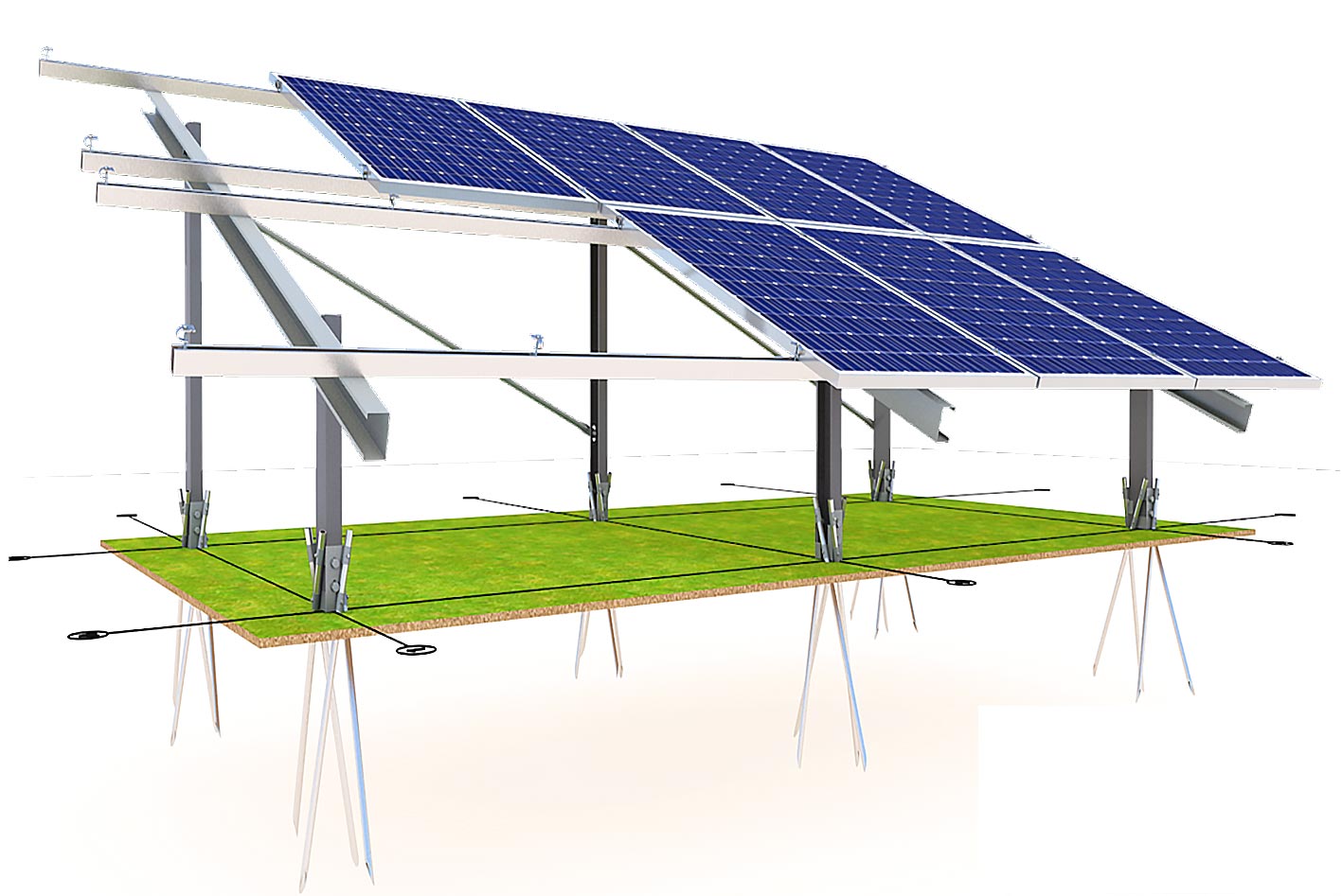 ST-TRT® XZ10Y Ground Mounting System