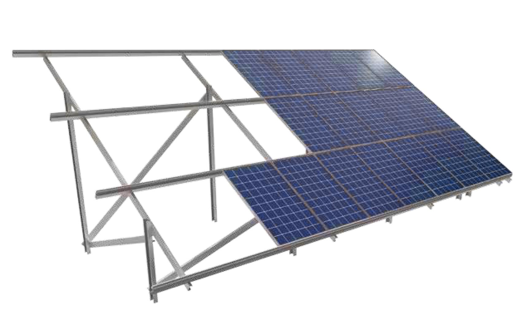 ST-DPGR–V1-V3 Double Pile Ground Mounting Systems