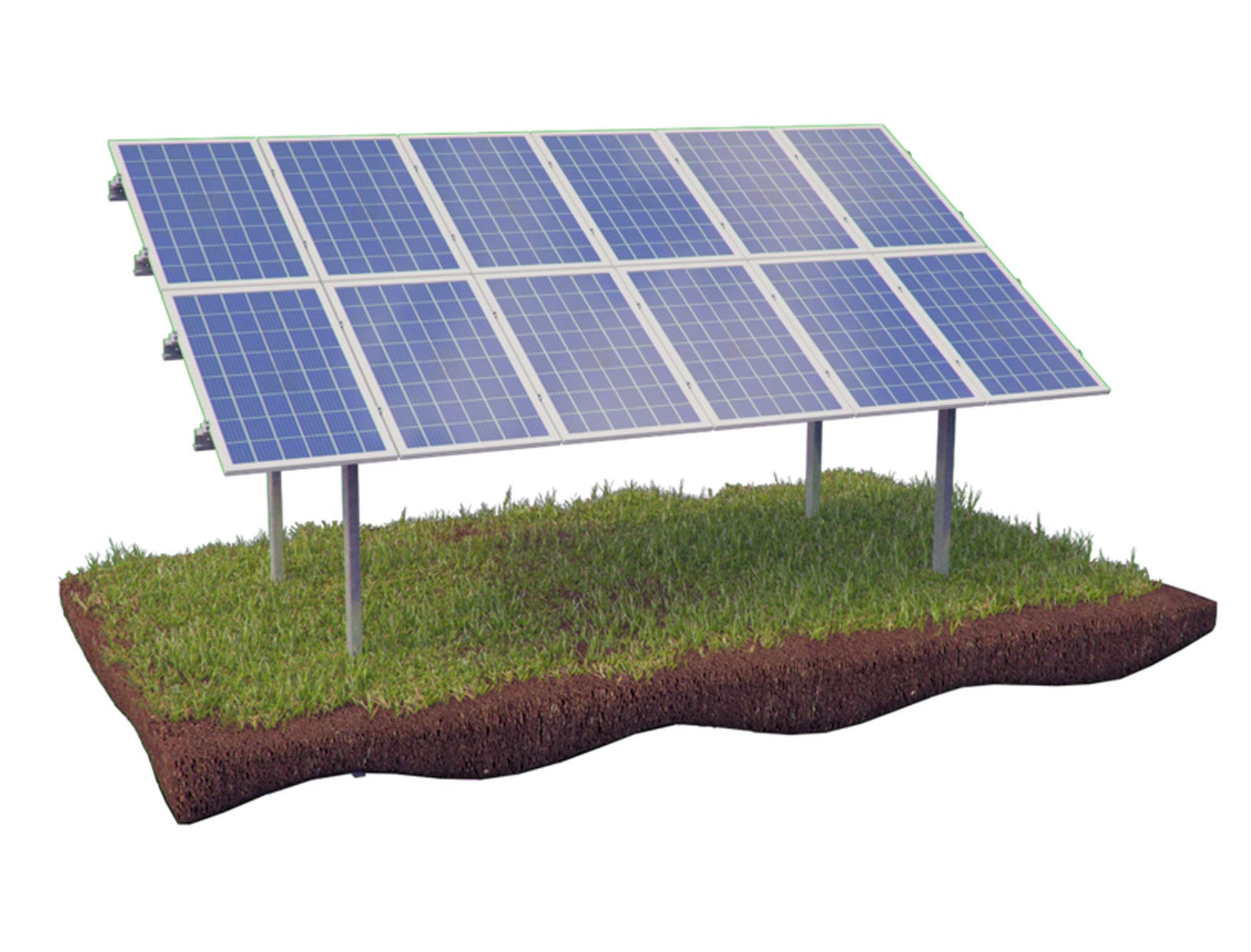 TOEN-4K4-5SAN Ground Mounting System