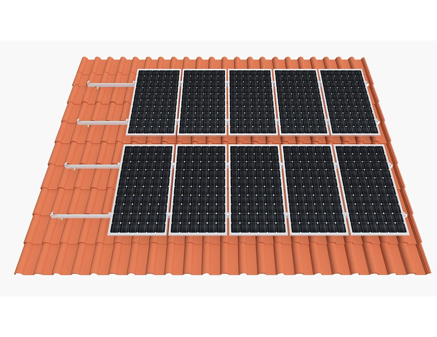 Tile Roof Solar SN-PV 3500 Mounting System